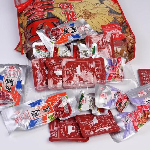 lifefun/立丰休闲零食大礼包620g卤汁牛肉猪肉枣鸭翅鸭肫 商品图3