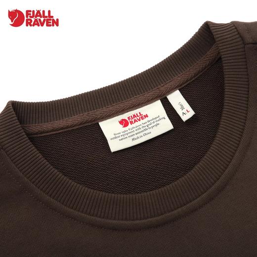 Fjallraven/北极狐休闲秋冬男士户外百搭经典日常圆领长袖印花卫衣04232173 商品图2