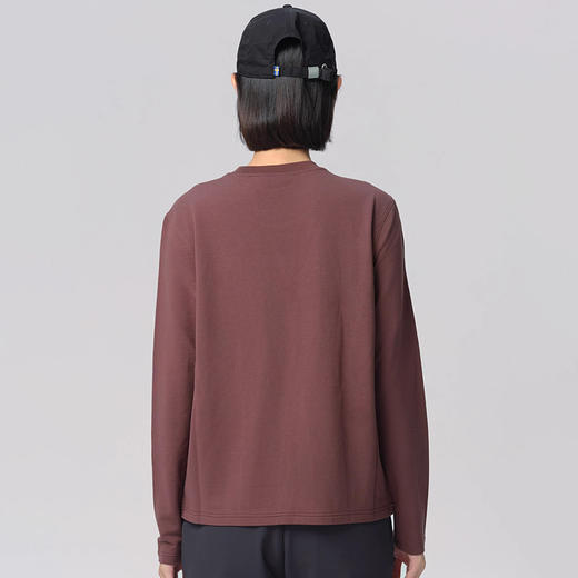 Fjallraven/北极狐女士圆领套头卫衣 2024秋冬新款羊毛保暖长袖01242272 商品图2