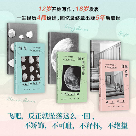 哥本哈根三部曲《清晨》《所有明亮的梦》《白昼坠落》丹麦传奇女作家 托芙·迪特莱弗森 重磅代表作 中文首次出版 商品图1