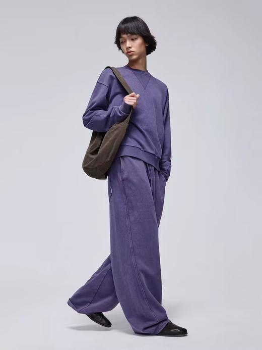 Simple Project/Y24135/圆领洗褪卫衣 商品图3