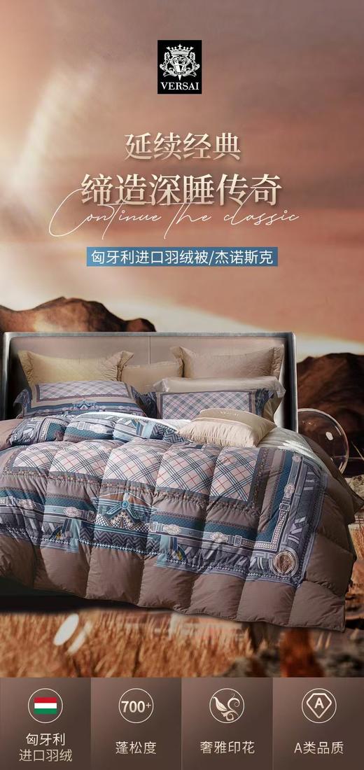 【富安娜】B座7F】匈牙利进口羽绒被/杰诺斯克 商品图1