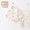 【婴儿40克纯棉分体两件套】棉服秋冬装婴儿衣服男女宝宝夹棉保暖套装 商品缩略图0