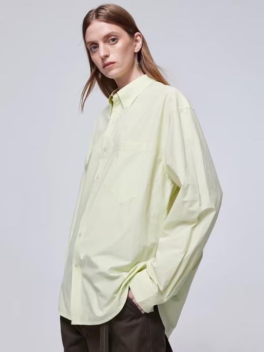 Simple Project/Y24119/纽扣领可调节基础款衬衫 商品图4