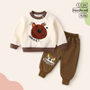 【软糯有型，好穿又好看】春秋款宝宝卫衣套装 上衣婴儿衣服 儿童外套裤子 幼儿外出潮服童装-QQ 商品缩略图9