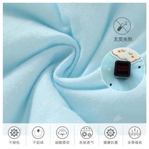 【新生儿纯棉加厚夹棉服蝴蝶衣】0-3衣冬款婴儿系带连体衣保暖哈衣 商品图2