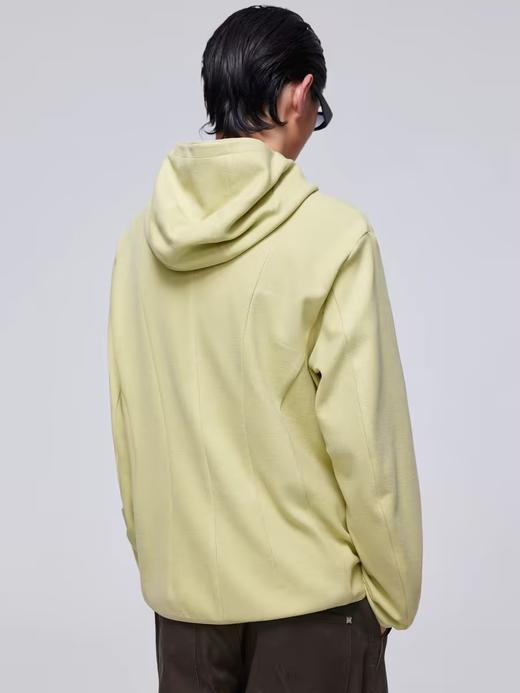 Simple Project/Y24134/木珠元素分割线拉链基础卫衣 商品图3