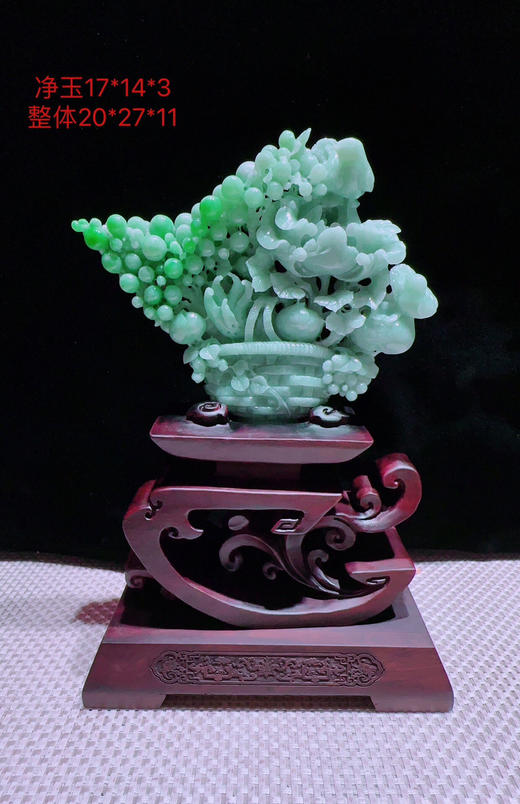 620332翡翠摆件【一览富贵】 商品图0