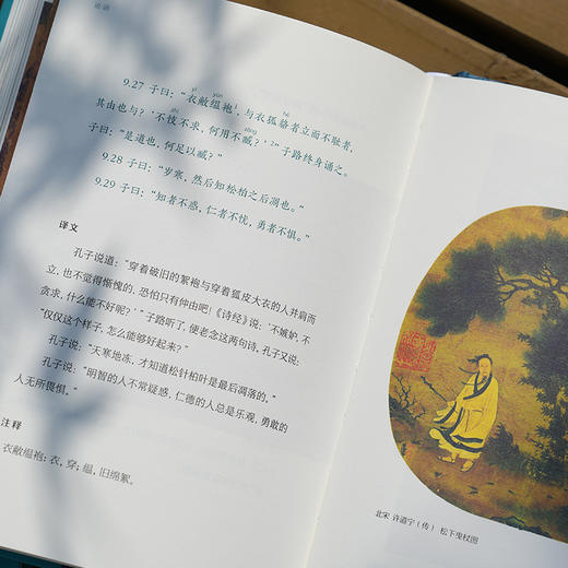 【赠帆布袋】论语(岳麓书社专业定本·彩色插图版) 上下2册 中小学必读书目 一套书说透人生智慧 商品图8