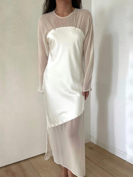 Viktoria Chan | SS21039 Milly silk patched dress [连衣裙] 商品图12