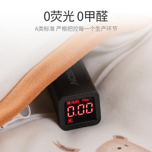 【婴幼儿秋冬夹棉加厚分腿睡袋】长袖新生宝宝多功能睡衣四季用防踢被 商品图1