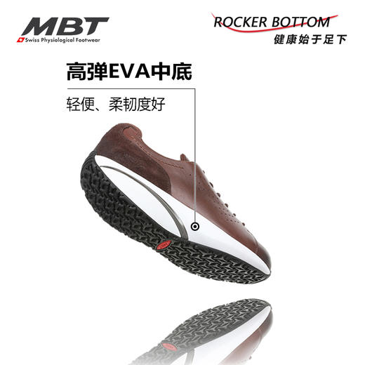 MBT足健康鞋 男厚底休闲通勤鞋 足弓支撑 缓震 牛皮 JION 商品图3