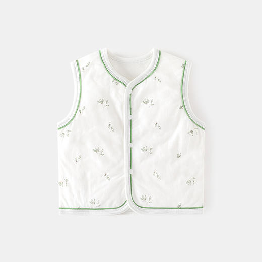 【婴儿护肚背心夹棉马甲】秋冬季宝宝儿童坎肩马夹新生儿纯棉保暖上衣 商品图0