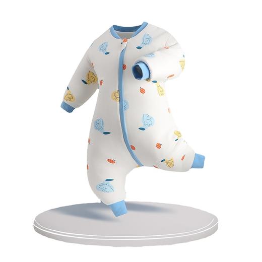 【婴幼儿三层夹棉棉毛分腿睡袋】A类新款婴幼童男宝女宝秋冬保暖锁温 商品图4