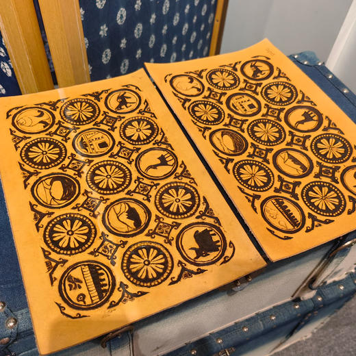 治多皮雕公文包 商品图1