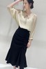 Le Malene 黑色抽褶鱼尾半裙 16867 商品缩略图4