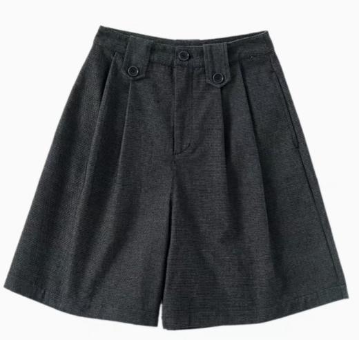 步履不停/3D45024C/色织起绒短裤 商品图0