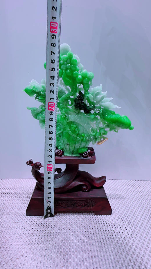 620338翡翠摆件【一览富贵】 商品图1