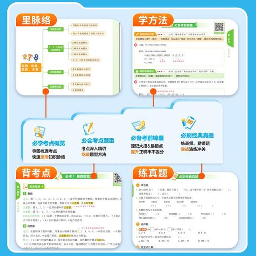 2024新版小学bi考知识大盘点 语文数学英语助力小升初冲刺 商品图2