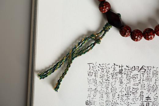 DQ0073°高品质印度小叶紫檀+大漆手饰手串 商品图5