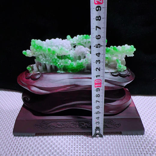 620325翡翠摆件【高山流水 发财树🌲】 商品图1