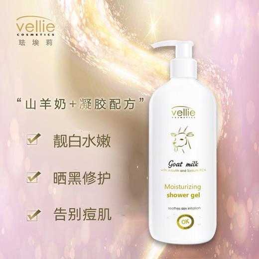 珐埃莉山羊奶保湿沐浴露持久留香清爽补水保湿家庭装波兰 商品图1