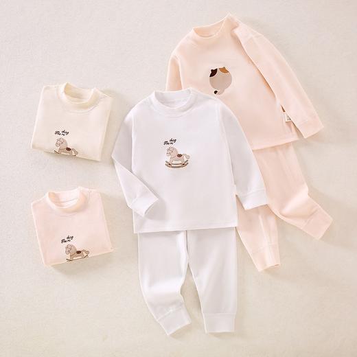 【舒绒棉儿童秋衣秋裤套装】a类春秋冬款男童女童睡衣家居服内衣童装 商品图0