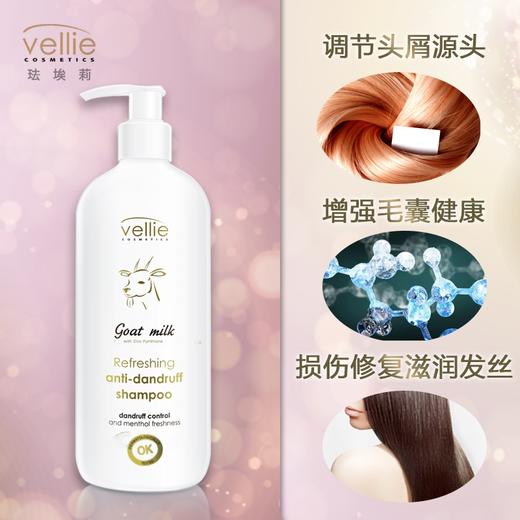 波兰进口山羊奶vellie珐埃莉 去屑修护洗发露修复损伤奶香滋养 商品图4