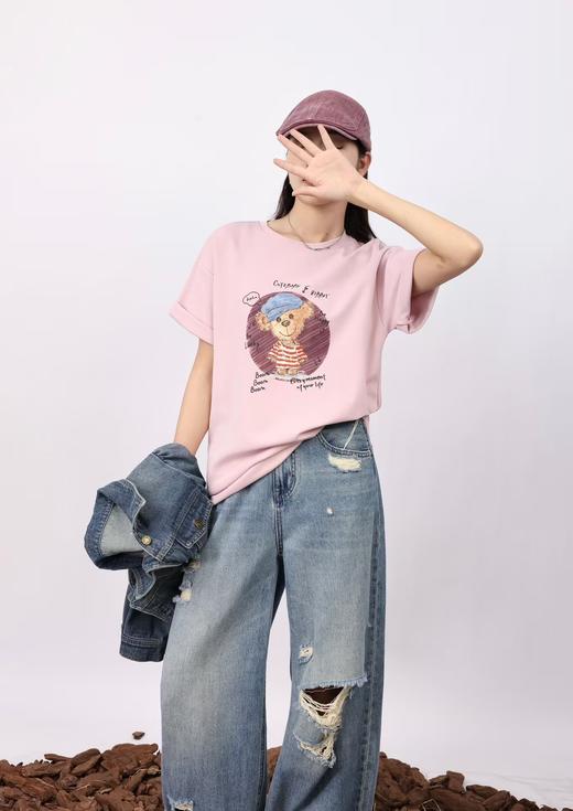 34BAR092908#狗狗印花短袖 商品图5