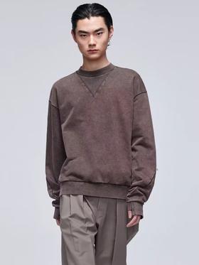 Simple Project/Y24135/圆领洗褪卫衣