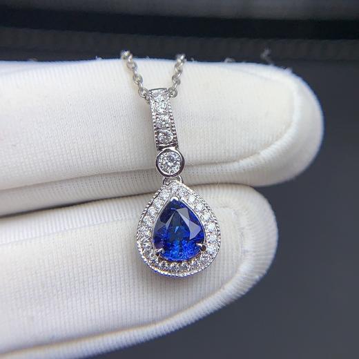 1.05ct 1.6g 蓝宝石吊坠 商品图3