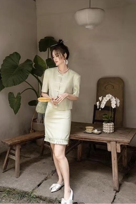 Le Malene 浅绿色中国结套装 16780 商品图1