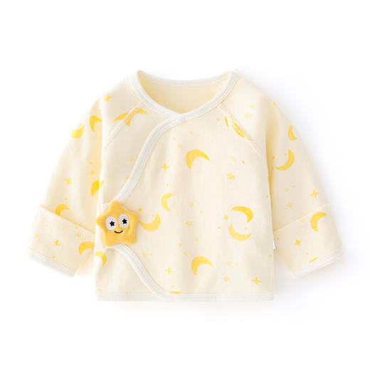 【初生宝宝四季款半背衣】婴儿衣服春秋季0一3月新生儿上衣和尚服 商品图4