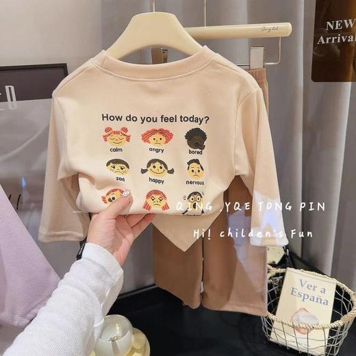 【儿童德绒家居服套装】2024秋冬新款女童保暖内衣套装韩版童装 商品图3