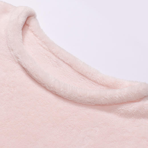 都市丽人睡衣超值精选长袖家居服双面法兰绒厚女士法兰绒套装LHT2J1 商品图4