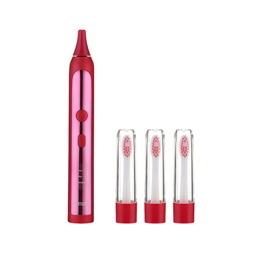 西铁城CITIZEN限量款电动牙刷成人情侣声波高档电动牙刷智能定时 5档洁齿金钻级 EHS529-PK 粉色 商品图1