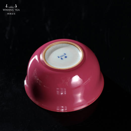 问鼎汝瓷鼎峰系列辛丑胭脂红鸡缸杯（缺货） 商品图3