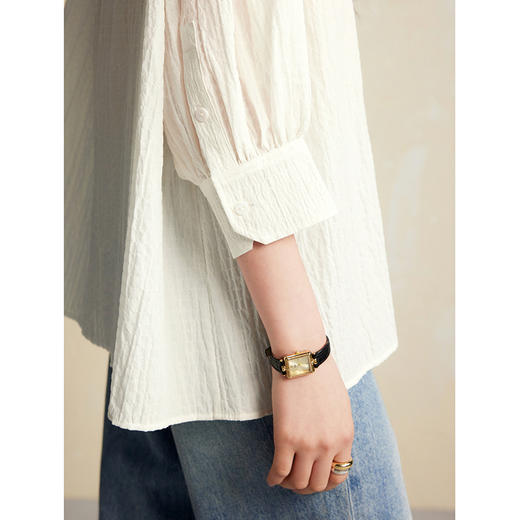 棉仓356605001-泡泡纱衬衫 商品图2