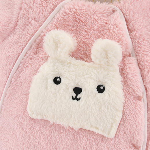 【萌趣可爱婴儿加厚连体衣】秋冬连身衣爬衣棉衣宝宝衣服冬装爬服冬季新年哈衣 商品图3