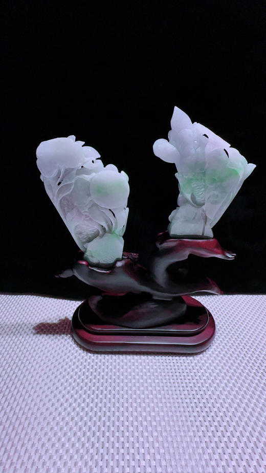 620329翡翠摆件【连年有余】 商品图4