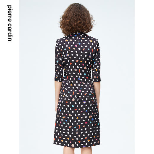 皮尔卡丹女装西装知性气质波点通勤修身西服P4227L4009B3
 商品图2