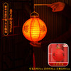 【中秋佳节来临！喜庆国风手提灯笼】中秋节纸灯笼儿童手提冬瓜古风灯笼景区户外灯会布置防水装饰灯笼，万家灯火初上，四处张灯结彩。ry 商品缩略图10
