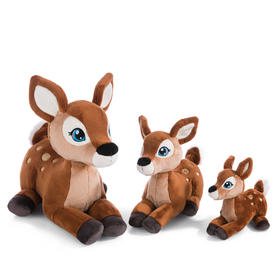 小鹿趴姿公仔-27cm