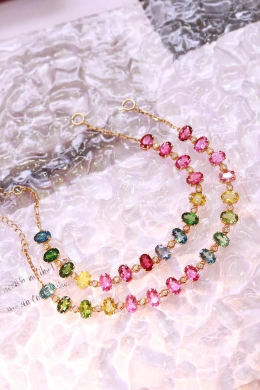 6.5ct 碧玺手链 商品图4