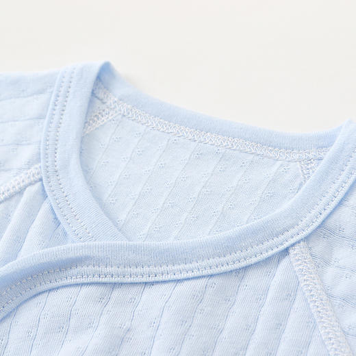 【新生儿护肚蝴蝶衣】婴儿夏季连体衣哈衣婴童夏天薄款空调服纯棉初生 商品图3