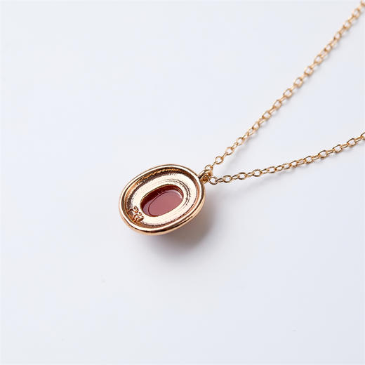 pearl moments南红小团圆吊坠+经典珍珠项链3号（粒粒晶莹） 商品图6