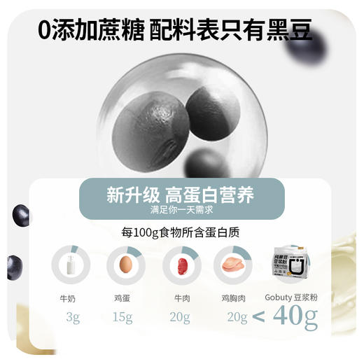 海伦海京纯豆浆粉黑豆1袋10条+黄豆1袋10条 商品图5