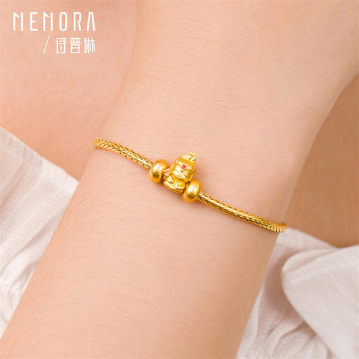 黄金本命佛 足金八大佛守护佛转运珠 菩萨佛男女礼物MEMORA诗普琳HPE223（线上专供) 商品图2