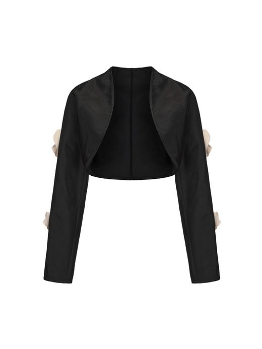 【幽谷兰花】兰花裁片造型坎肩短外套 商品图4