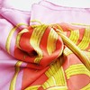【95新】HERMES 爱马仕女士红黄拼色老虎印花丝巾H671632S 241218TH02 商品缩略图7